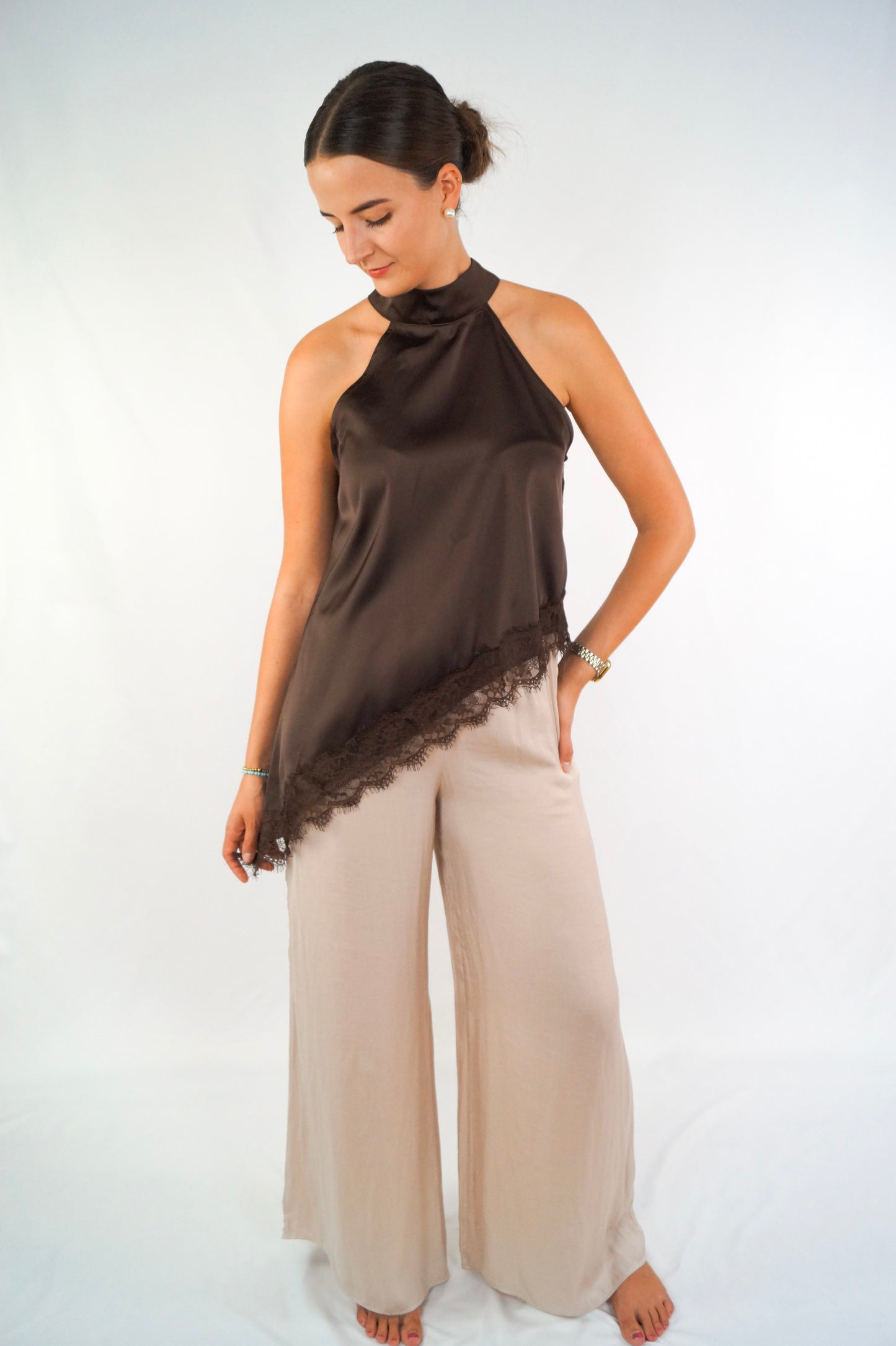 LUNA SATIN Top