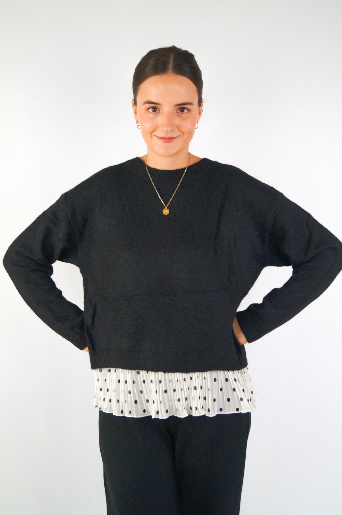 POLKA DETAIL Pullover