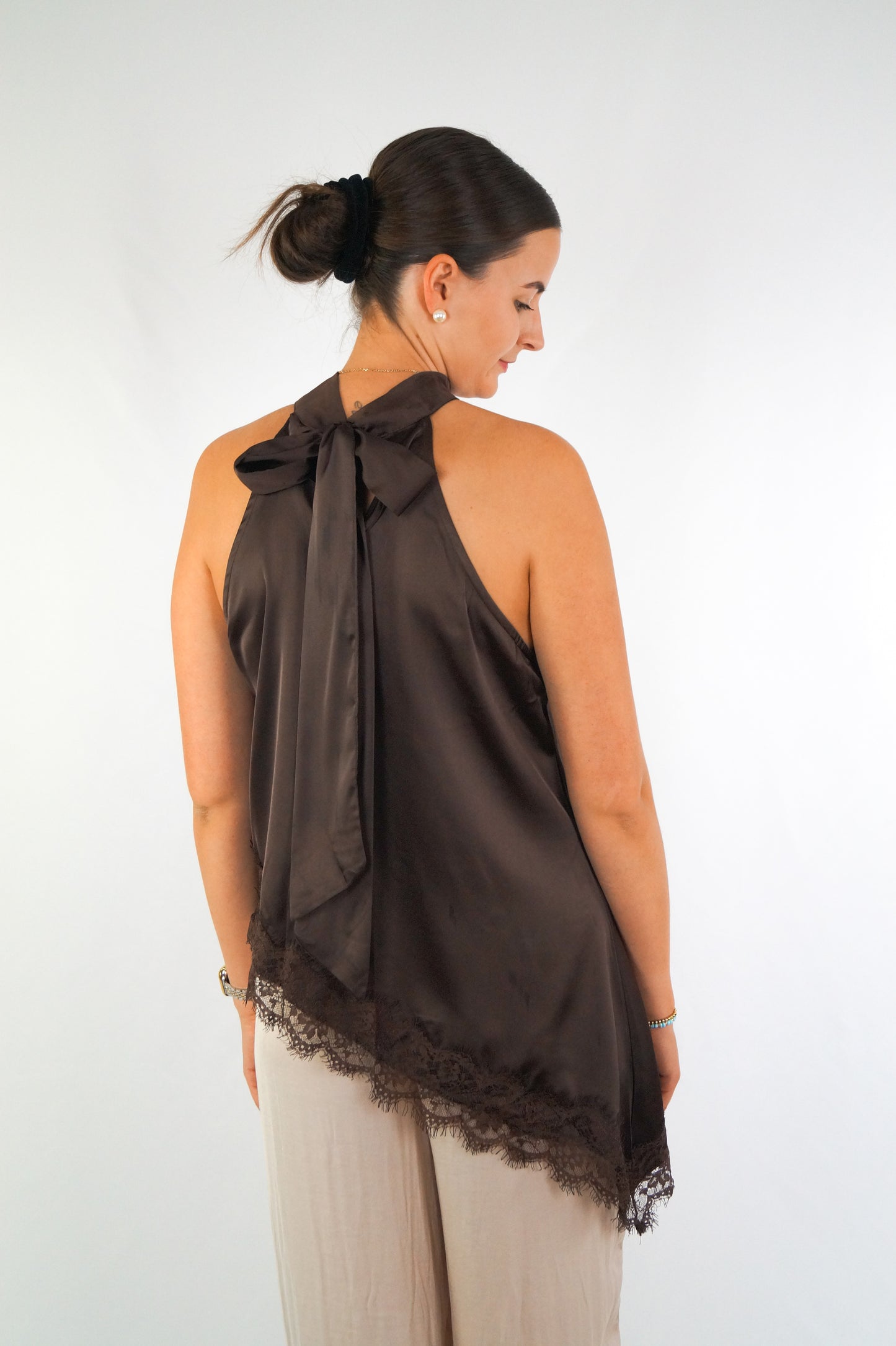 LUNA SATIN Top