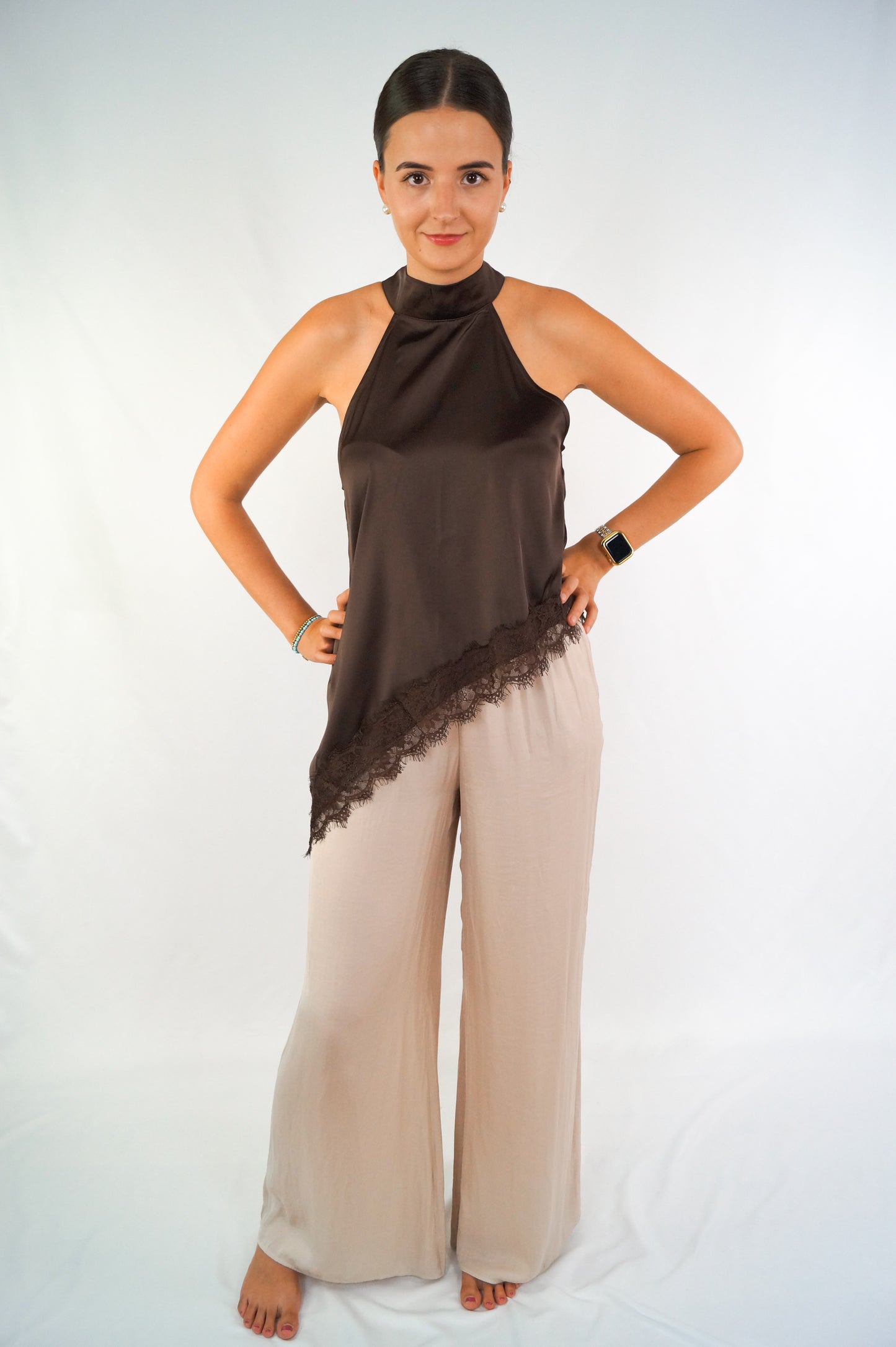 LUNA SATIN Top