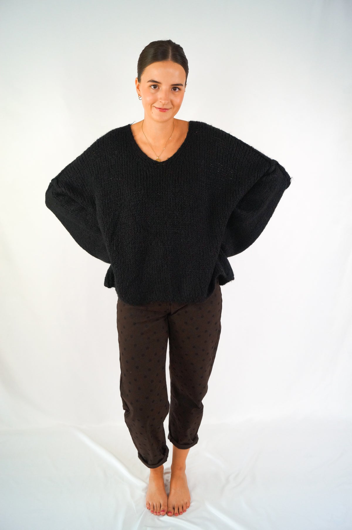 COZY OVERSIZE knit Sweater