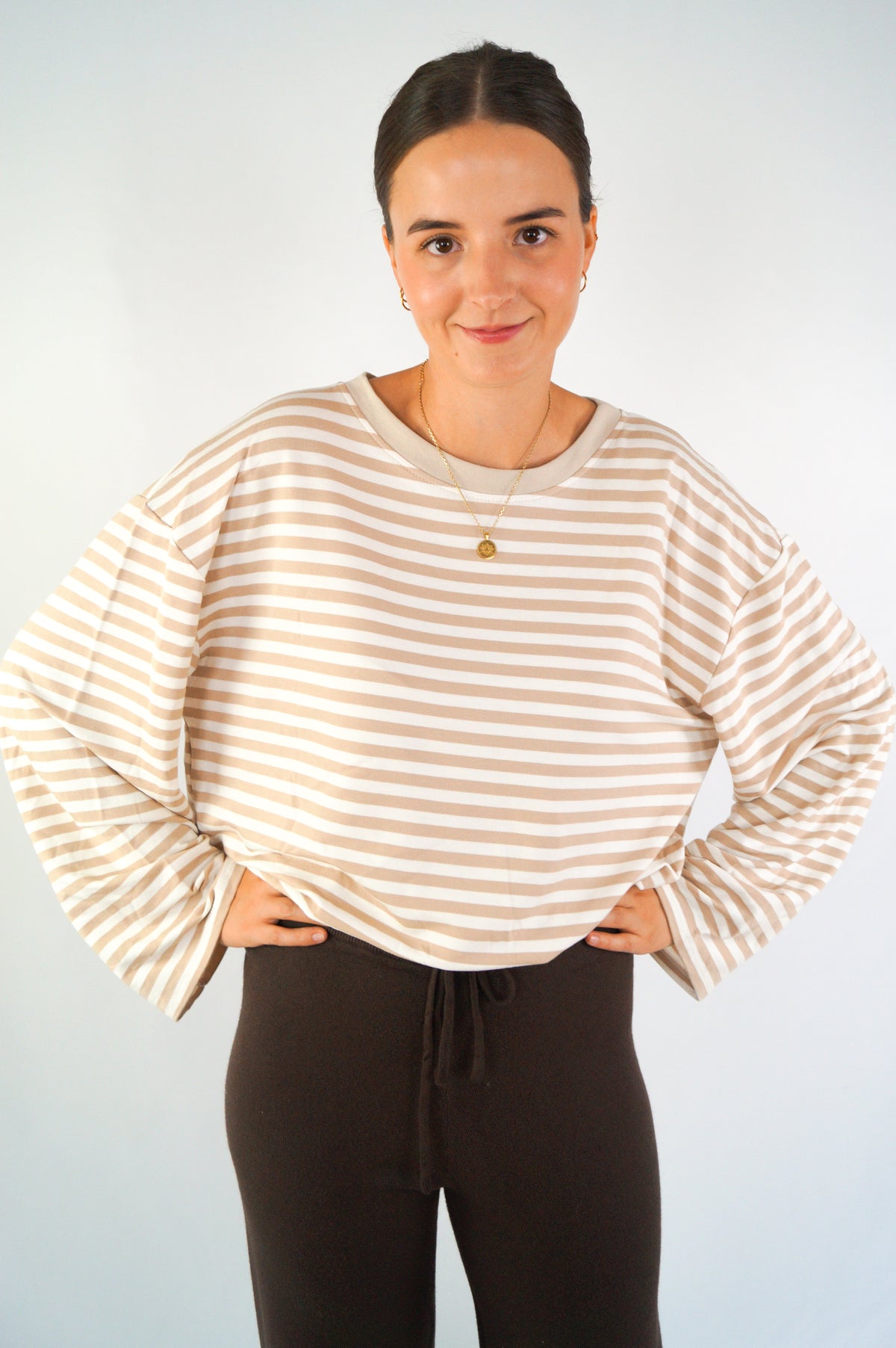 SUNDAY STRIPE Sweater