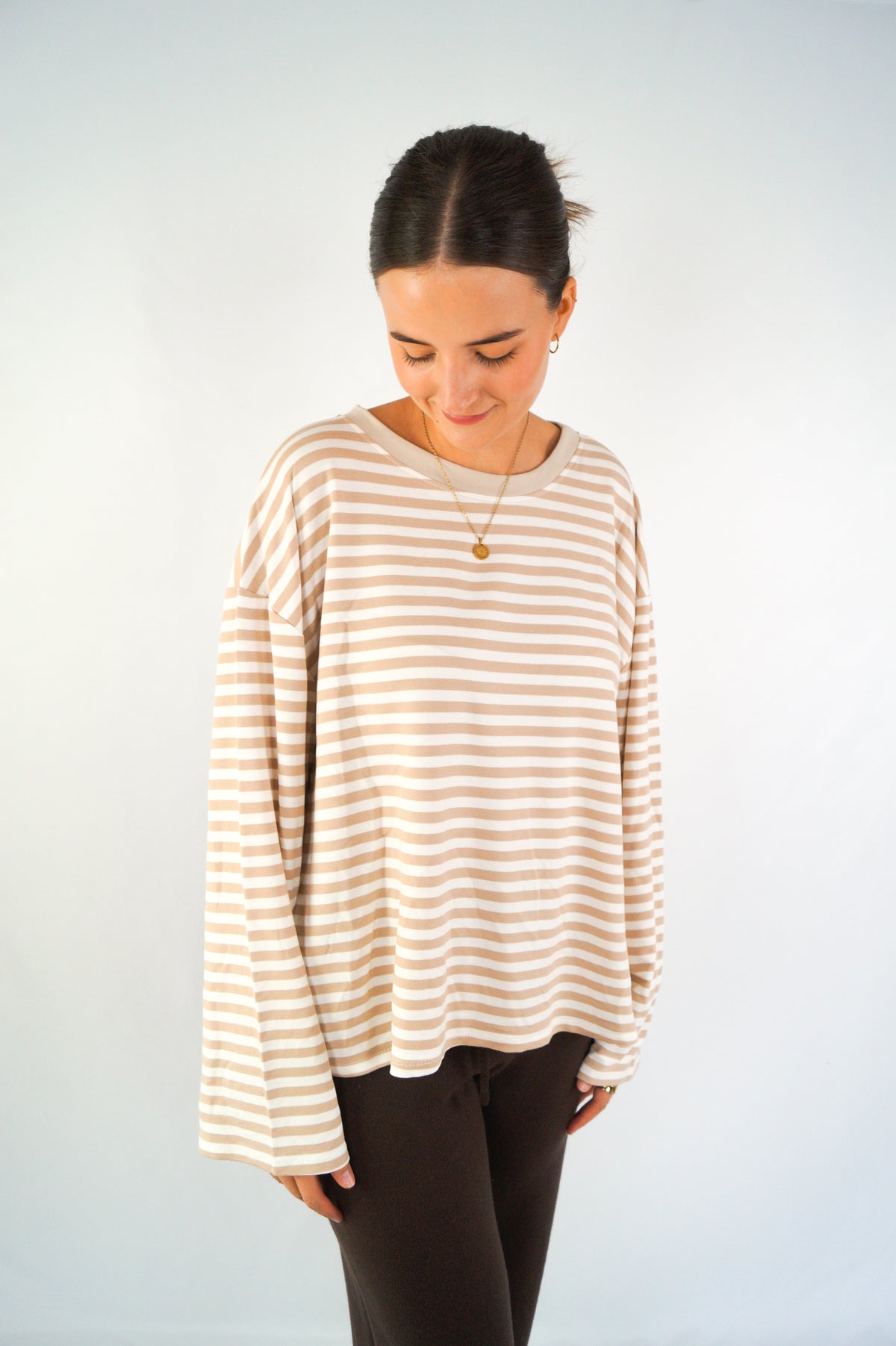 SUNDAY STRIPE Sweater