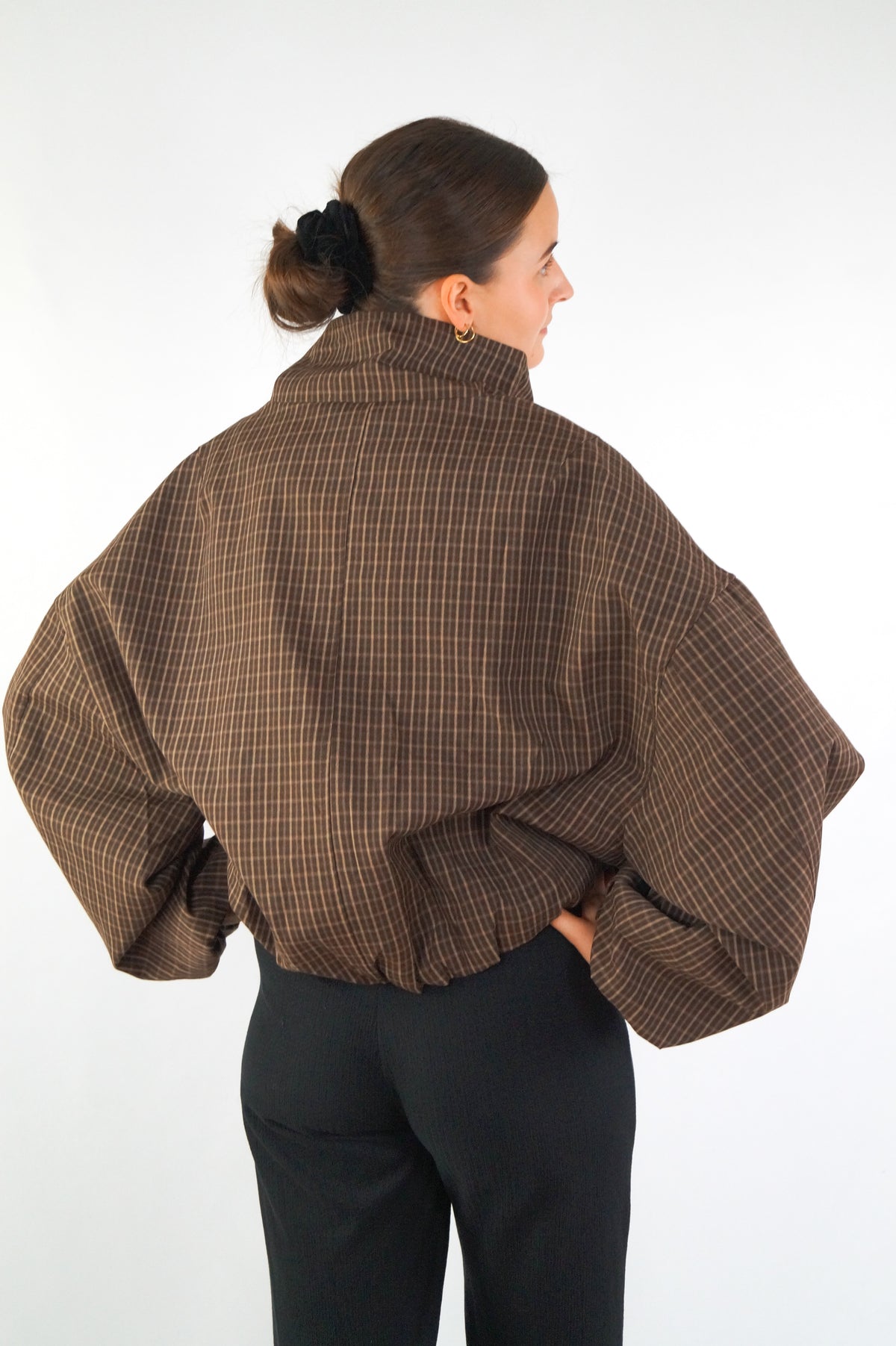 MOCHA PLAID Jacke