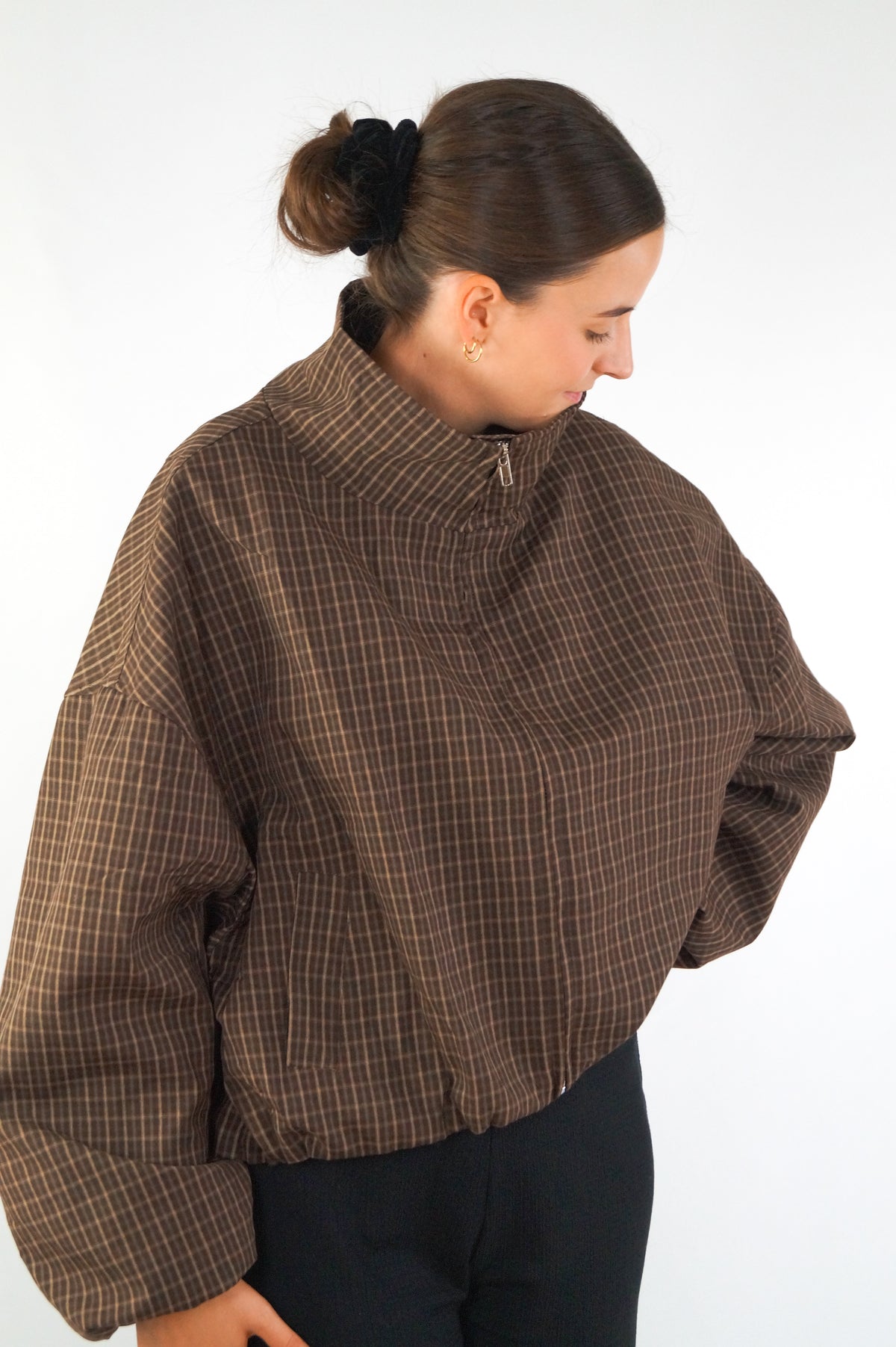 MOCHA PLAID Jacke