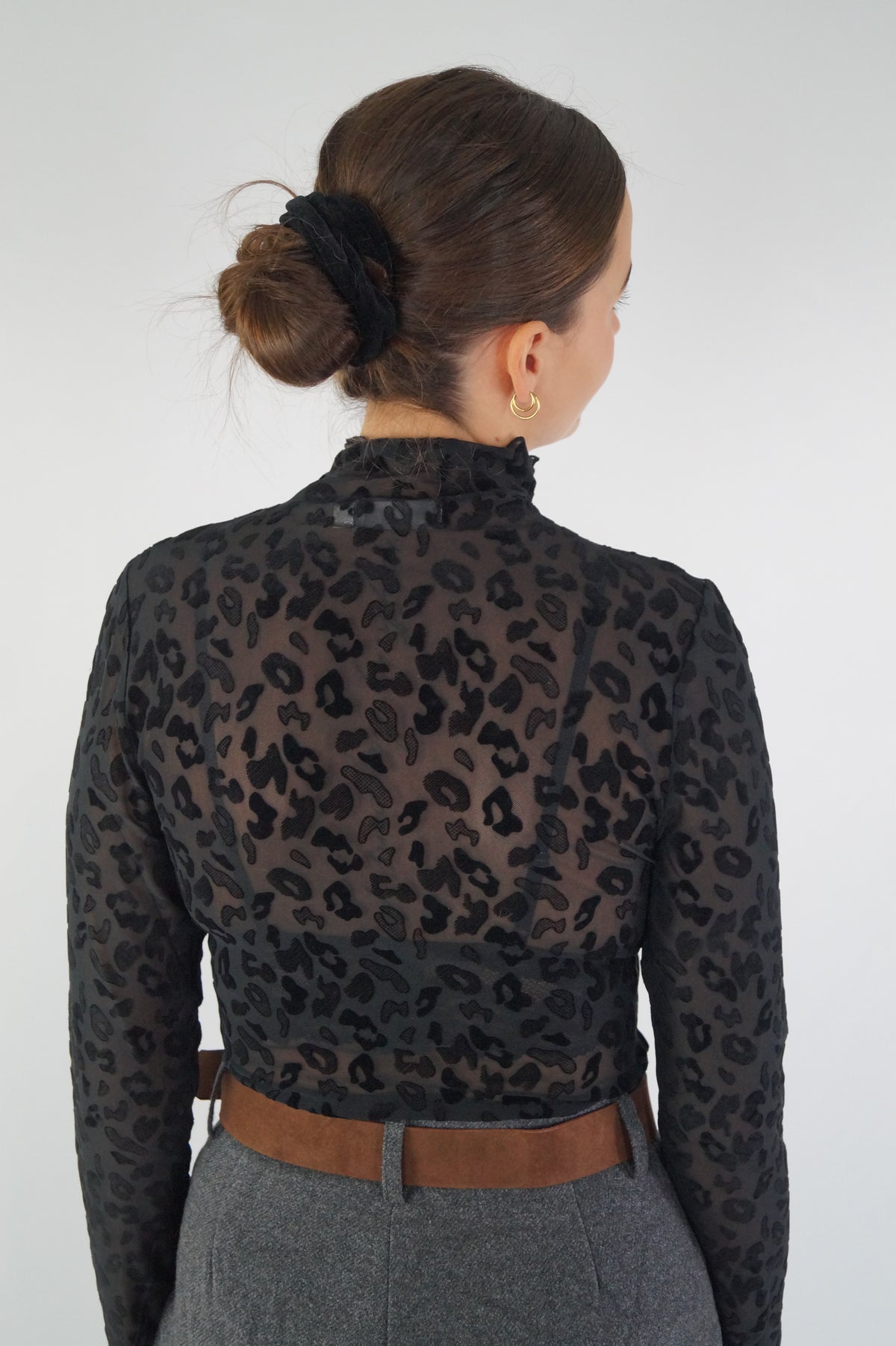 MIDNIGHT LEO Mesh Longsleeve