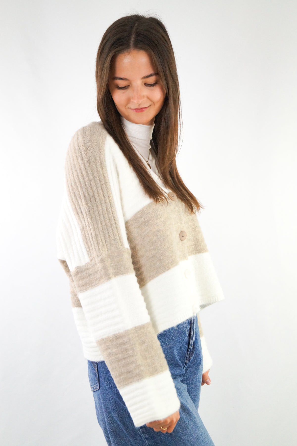 CANDY STRIPE Cardigan