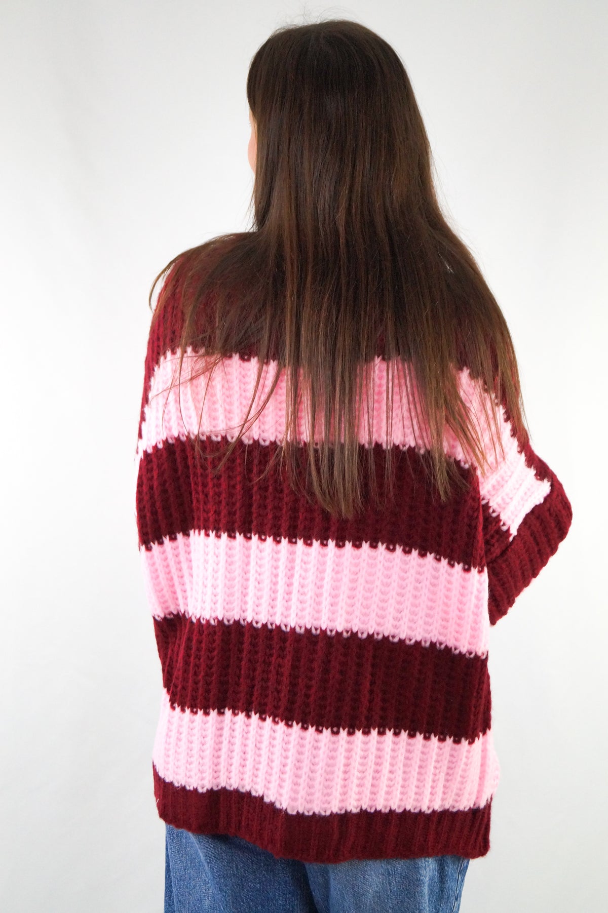 CHERRY PINK knit Cardigan