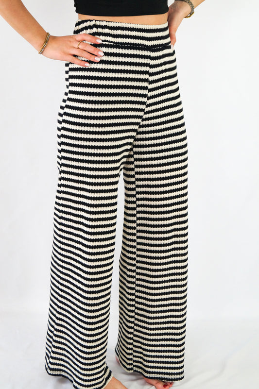 SUMMER STRIPES Strickhose