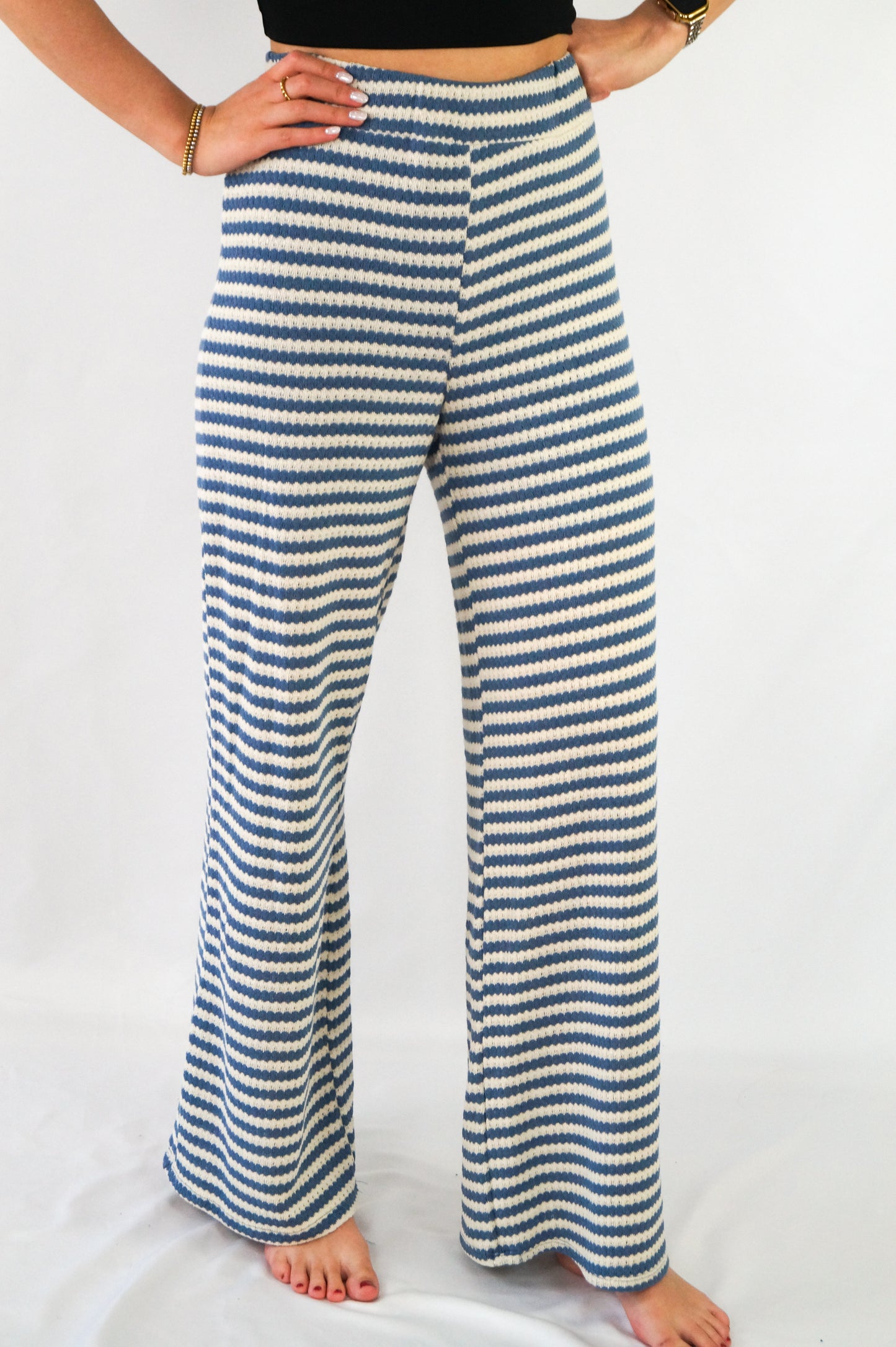 SUMMER STRIPES Strickhose