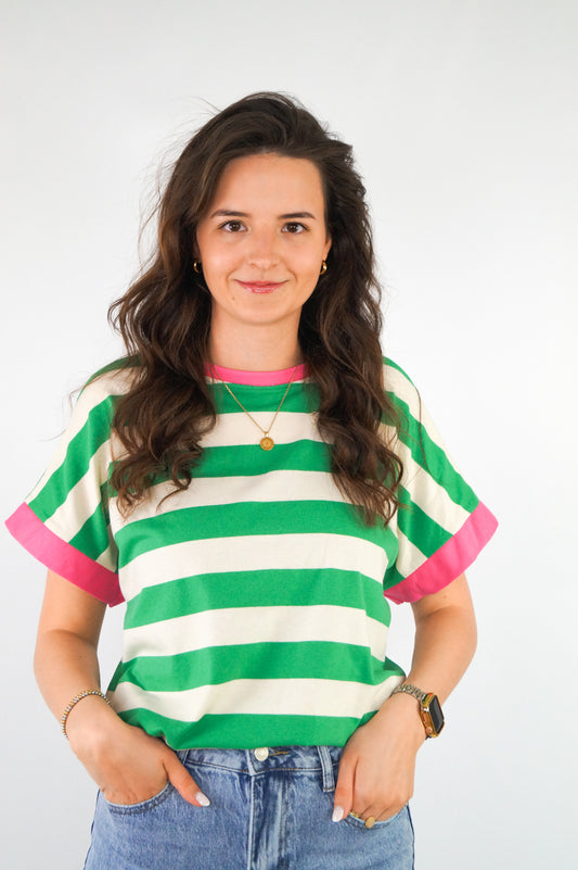 BASIC STRIPE T-Shirt