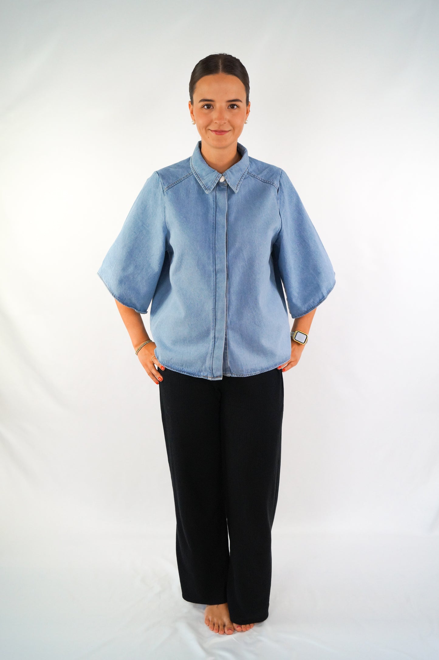 DENIM CRUSH Jeanshemd