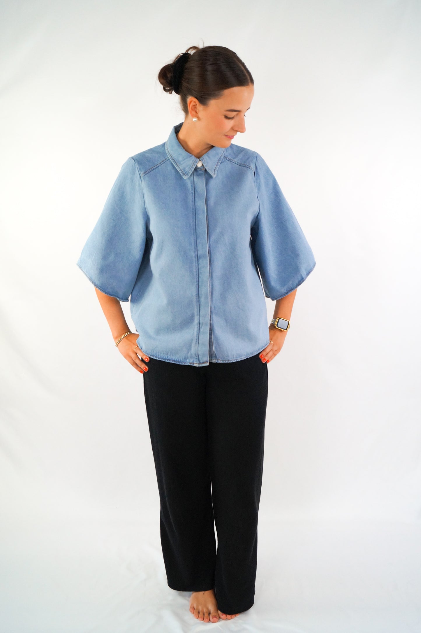 DENIM CRUSH Jeanshemd