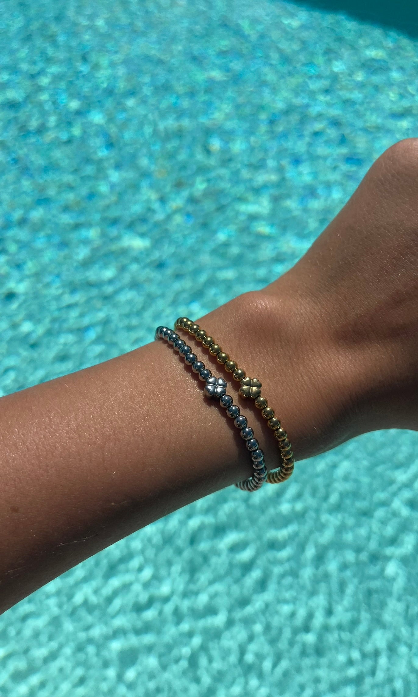 Armband "Kleeblatt"